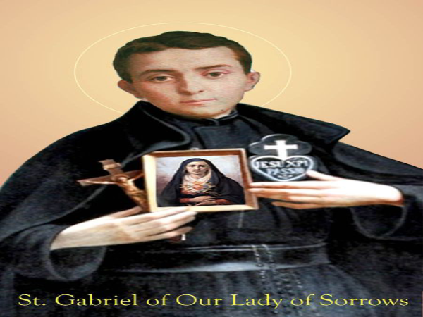 St Gabriel of Our Lady of Sorrows